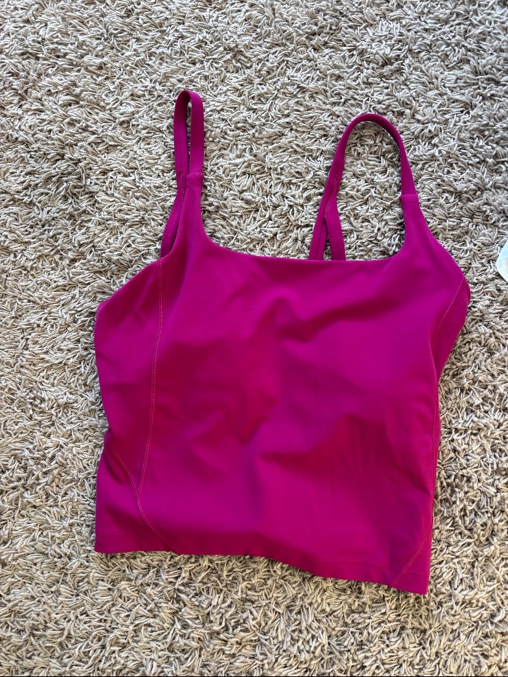 Lululemon magenta tank